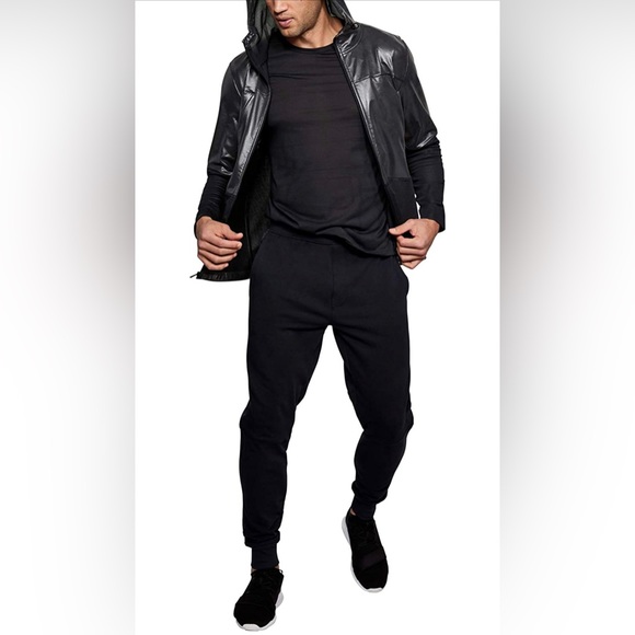 NWT Under Armour Black Full Heather Swacket Zip Up Storm Rain Jacket Size 2XL - Picture 7 of 8